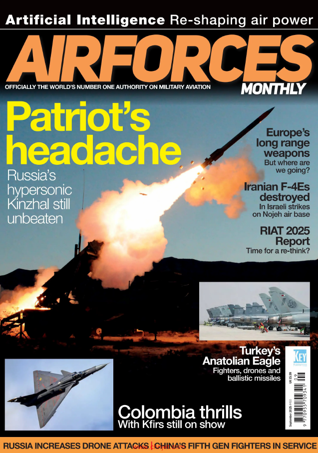 《AirForces Monthly》2025年9月