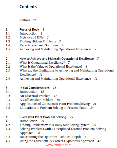 《Problem Solving Approaches for Maintaining Operational Excellence in Process Plants》第二版