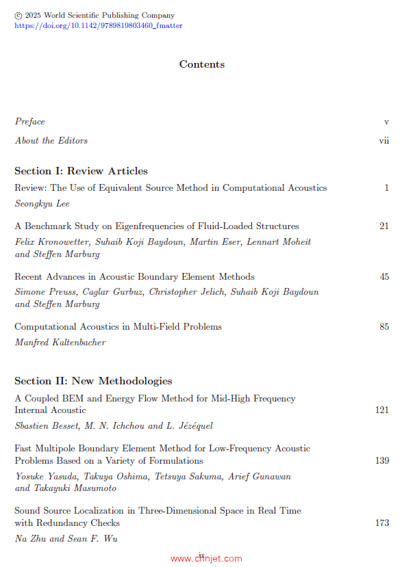 《Advances in Underwater Acoustics,Structural Acoustics,and Computational Methodologies：Volume 3: C ...