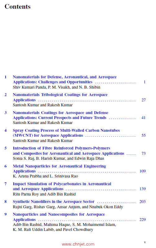 《Nanomaterials for Defense,Aeronautical and Aerospace Applications》