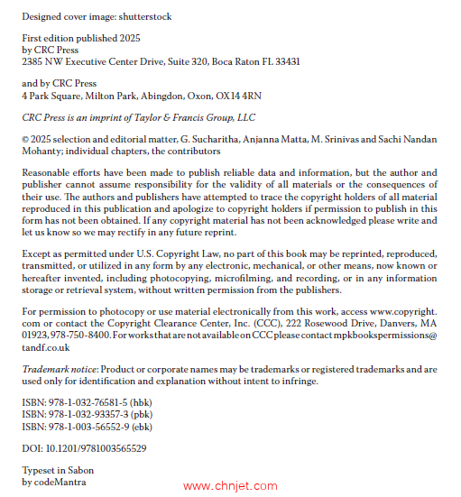 《Artificial Intelligence Technologies for Engineering Applications》