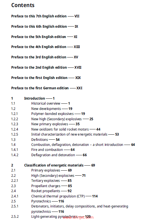 《Chemistry of High-Energy Materials：Explosives, Propellants, Pyrotechnics》第七版