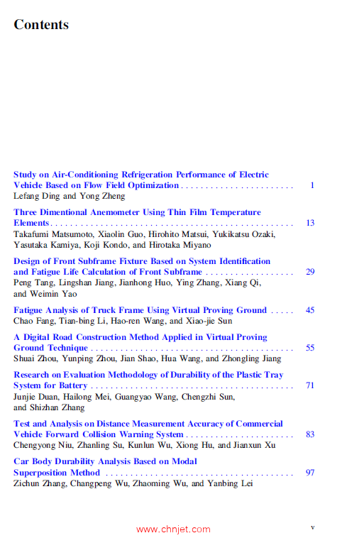 《Proceedings of China SAE Congress 2019:Selected Papers》