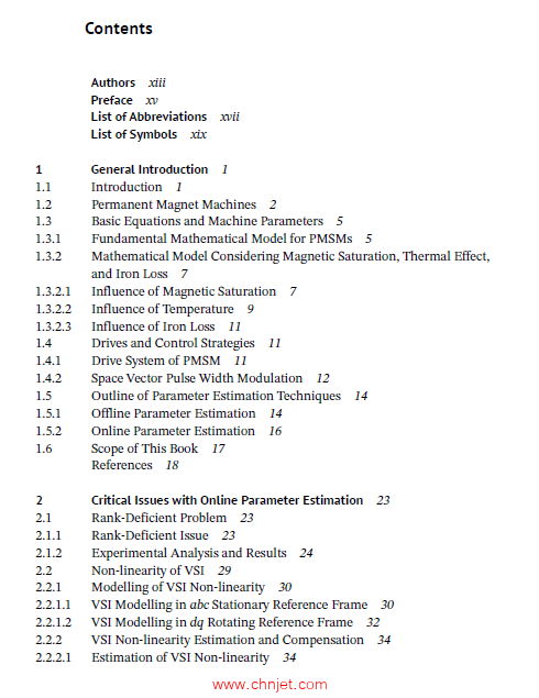 《Parameter Estimation of Permanent Magnet Synchronous Machines》