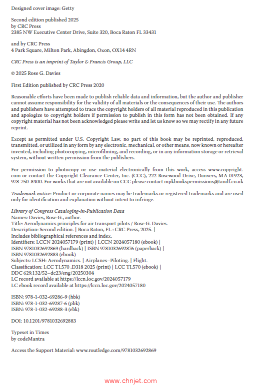 《Aerodynamics Principles for Air Transport Pilots》第二版
