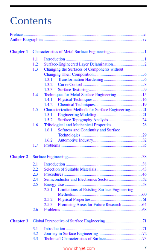 《Metal Surface Engineering：Developed Tribology》