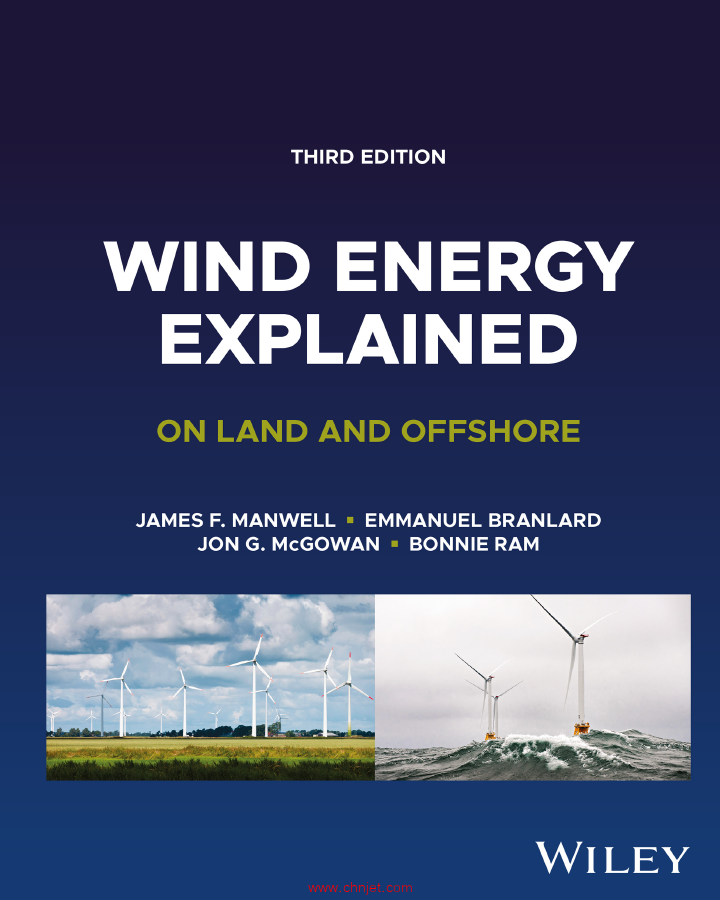 《Wind Energy Explained：On Land and Offshore》第三版