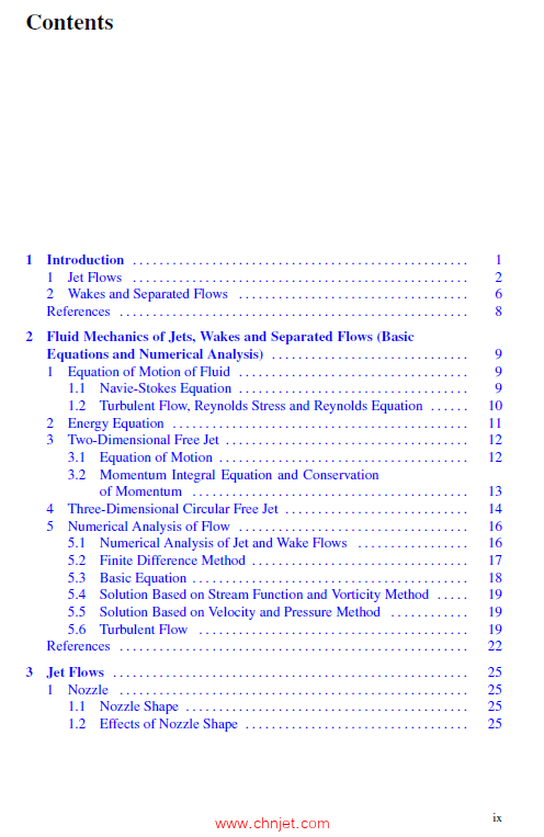 《Jets, Wakes and Separated Flows：Fundamentals and Some Topics》