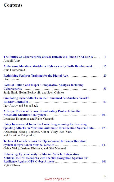 《Maritime Cybersecurity》