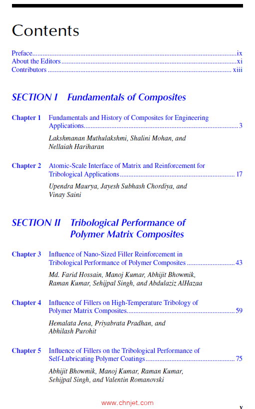 《Micro- and Nanocomposites：A Tribological Viewpoint》