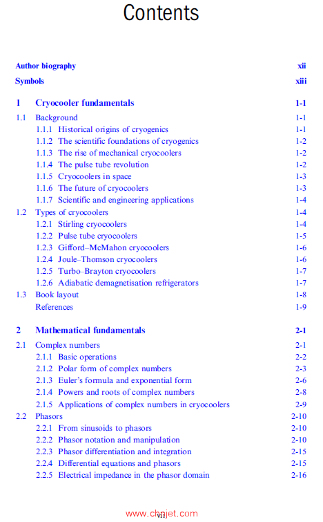 《Mathematical Methods for Cryocoolers》
