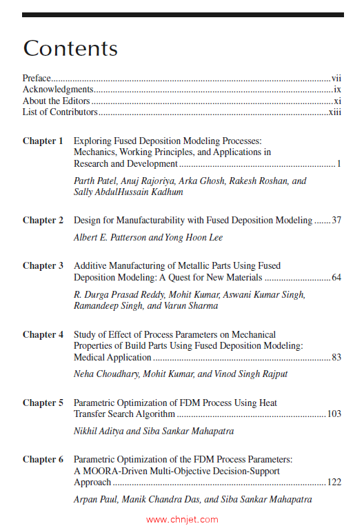 《Fused Deposition Modeling：Technology, Applications, and Developments》
