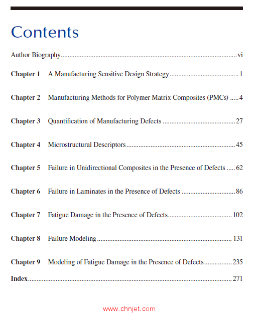《Failure Analysis of Composite Materials with Manufacturing Defects》
