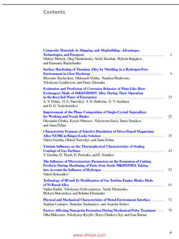 《Advanced and Novel Technologies—Interdisciplinary Collaboration in Materials Science：Selected Pa ...