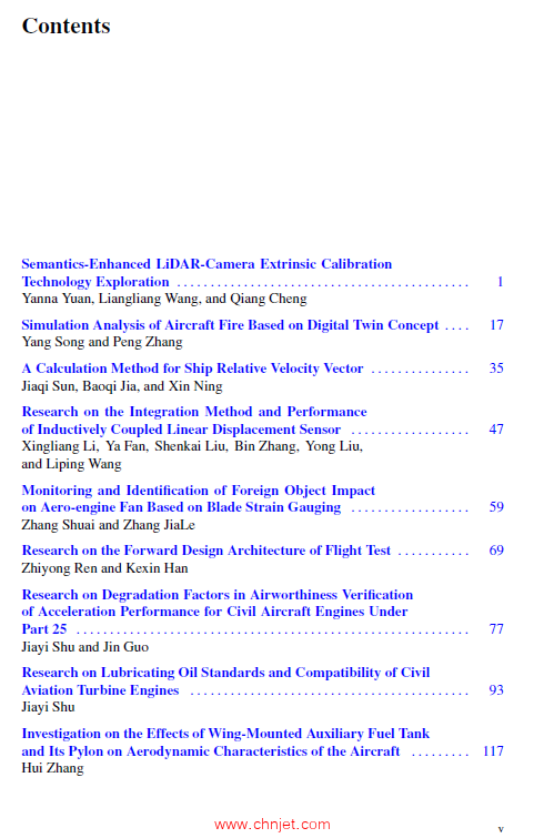 《Proceedings of the 8th China Aeronautical Science and Technology Conference：Volume I》