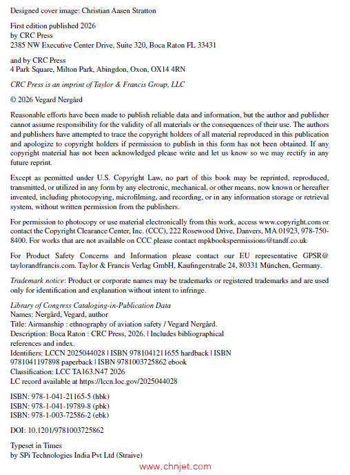 《Airmanship：Ethnography of Aviation Safety》