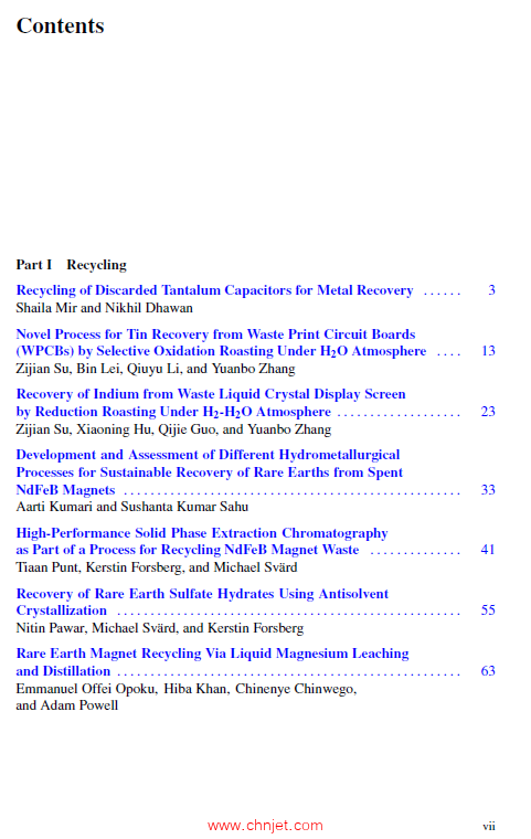 《Rare Metal Technology 2024》