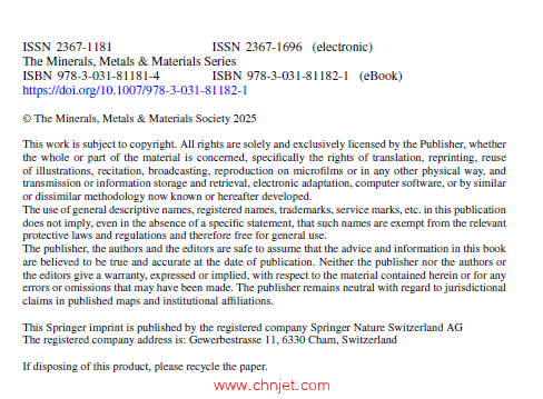 《Rare Metal Technology 2025》