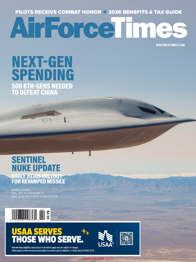《Air Force Times》2026年3月