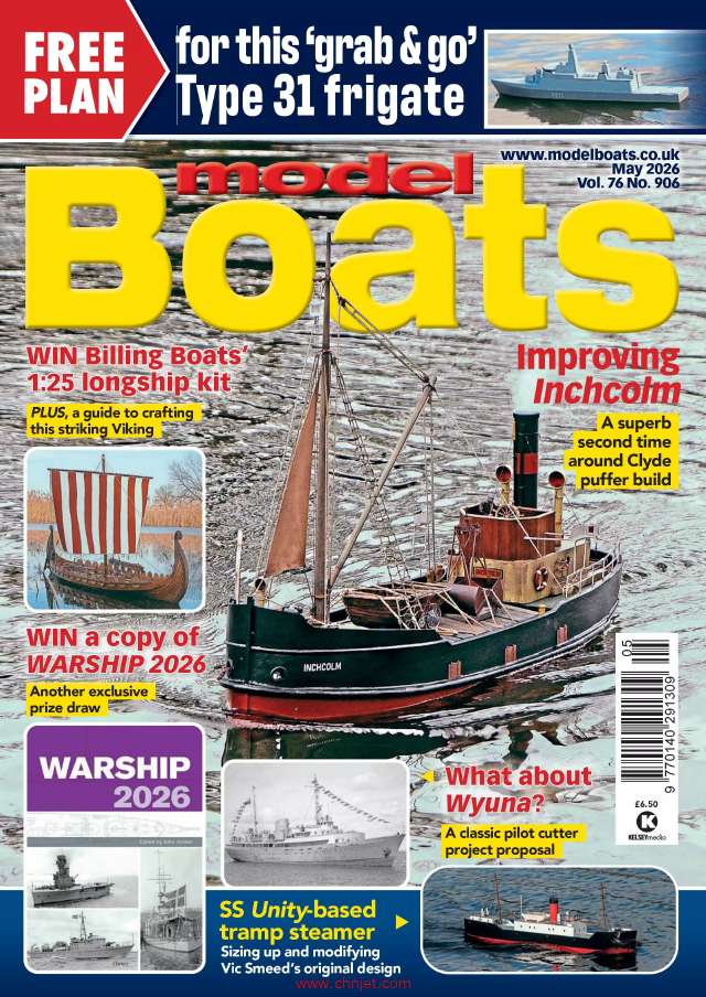《Model Boats》2026年5月