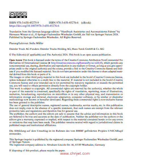 《Handbook Assisted and Automated Driving》
