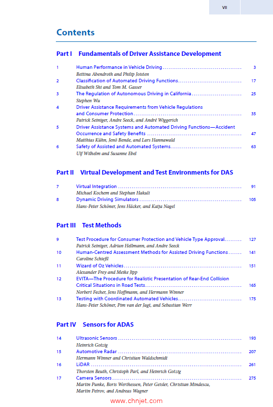 《Handbook Assisted and Automated Driving》