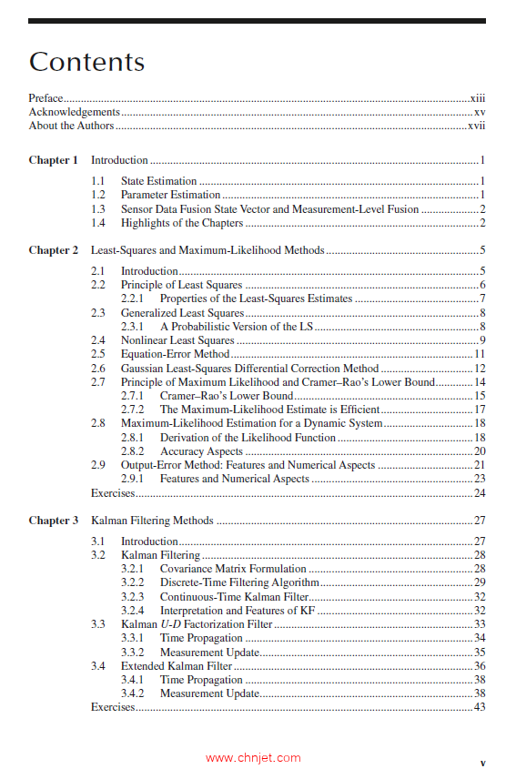 《Advances in State and Parameter Estimation：Theory and Practice》