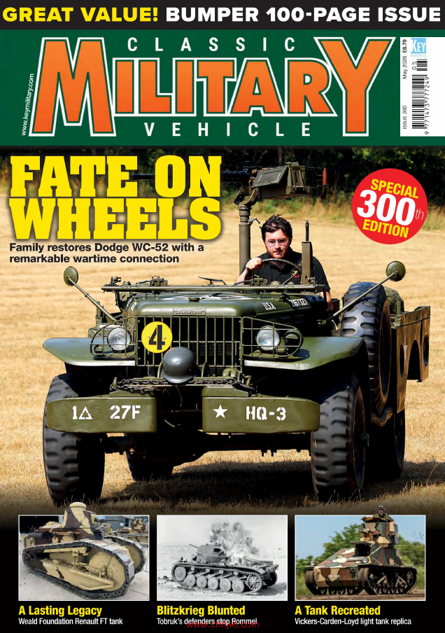 《Classic Military Vehicle》2026年5月
