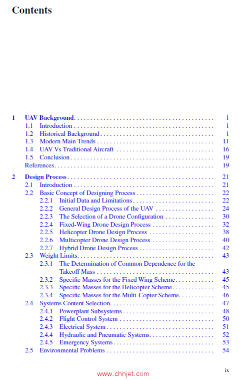 《Unmanned Aircraft Design：Features of Design Process》