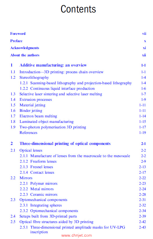 《Additive Manufacturing in Optics and Photonics：Fabrication and applications》