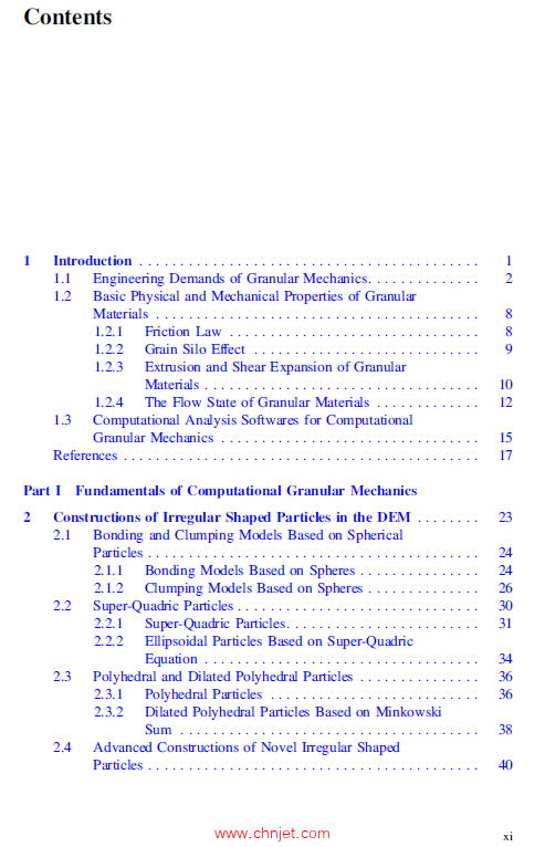 《Computational Granular Mechanics and Its Engineering Applications》