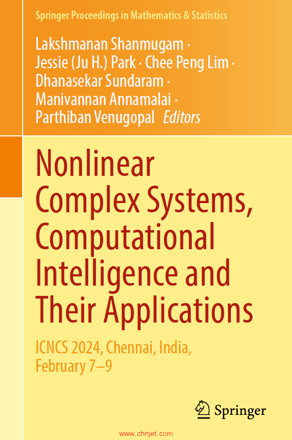 《Nonlinear Complex Systems, Computational Intelligence and Their Applications：ICNCS 2024, Chennai, ...