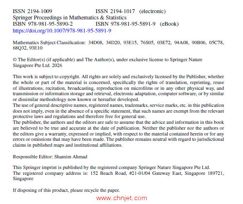 《Nonlinear Complex Systems, Computational Intelligence and Their Applications：ICNCS 2024, Chennai, ...