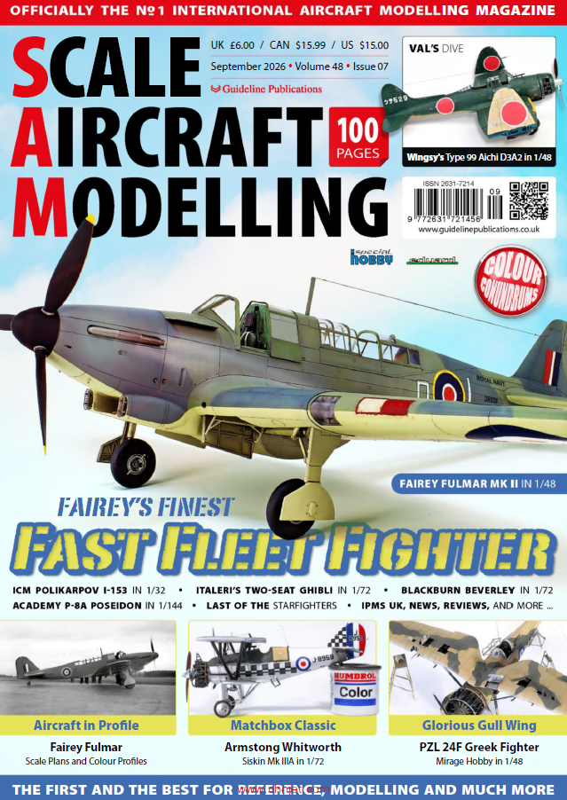 《Scale Aircraft Modelling》2026年9月