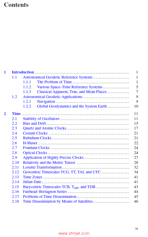 《Space-Time Reference Systems》