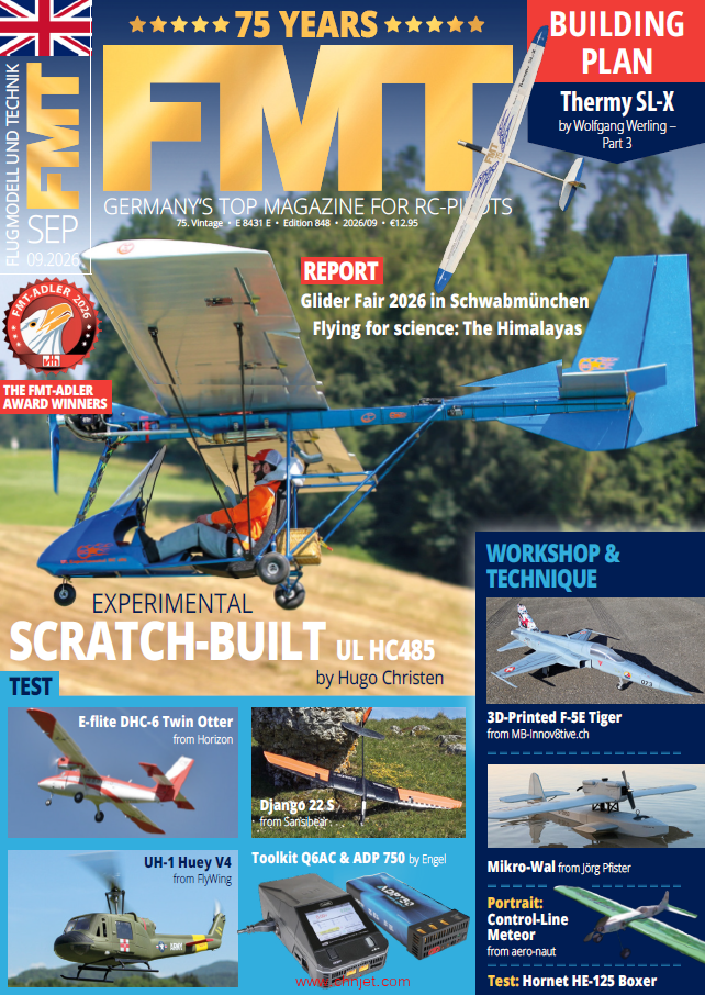 《Flugmodell und Technik (FMT)》2026年9月