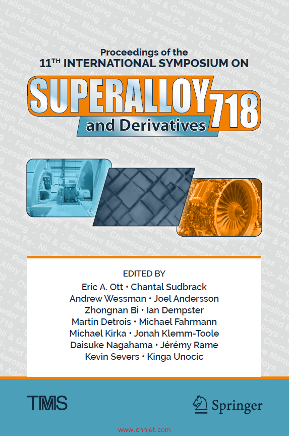 《Proceedings of the 11th International Symposium on Superalloy 718 and Derivatives》