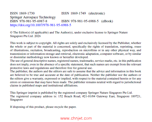 《Proceedings of the 3rd International Conference on Green Aviation (ICGA2025)》