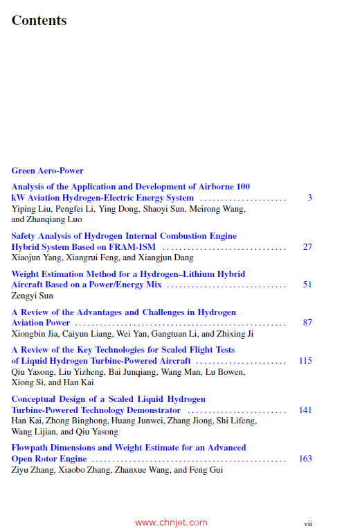 《Proceedings of the 3rd International Conference on Green Aviation (ICGA2025)》