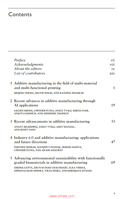 《Additive Manufacturing for Environmental Sustainability：Technology and Applications》