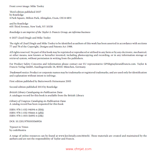 《Aircraft Engineering Principles》第三版