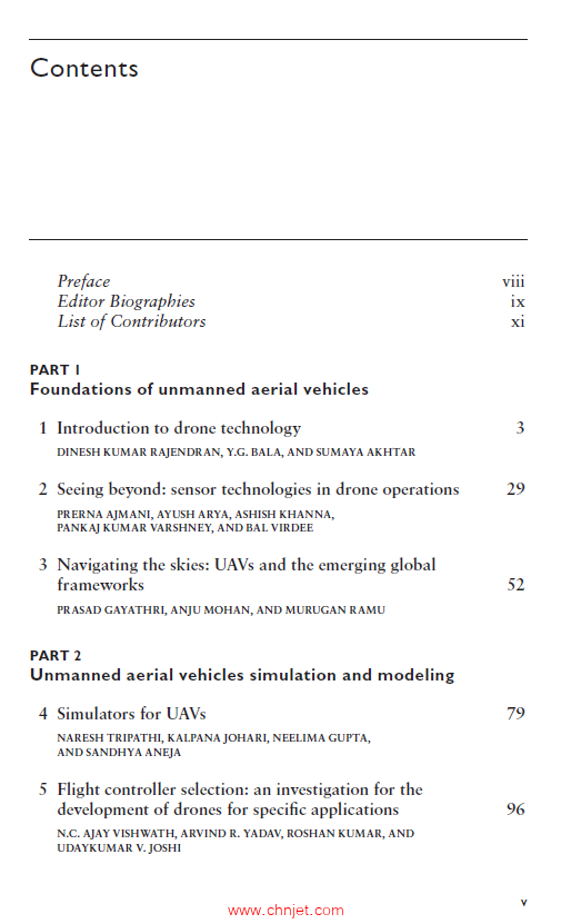 《Unmanned Aircraft Systems：Concepts, Simulation, Communication, and Applications》